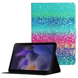 Etui en PU avec support et porte-cartes briller pour votre Samsung Galaxy Tab A8 (2021) SM-X200/SM-X205