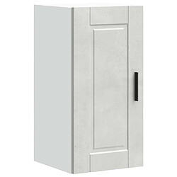 vidaXL Armoire murale de cuisine Porto gris béton bois d'ingénierie