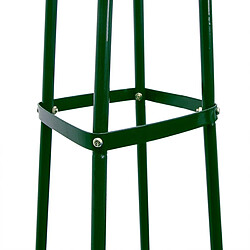 Helloshop26 Arc tuteur pour rosiers plante grimpante jardin vert foncé 192 cm 2213002