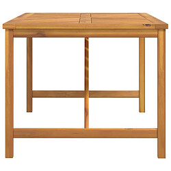 Avis vidaXL Table à manger de jardin 150x90x74 cm bois d'acacia solide