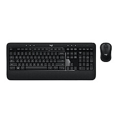 Logitech ADVANCED COMBO USB QWERTY US International Noir