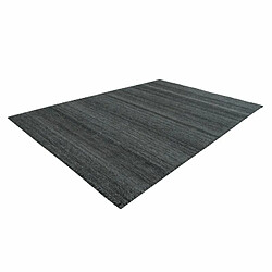 Acheter Paris Prix Tapis Jacquard à Poils Courts Phoenix Anthracite 200 x 290 cm