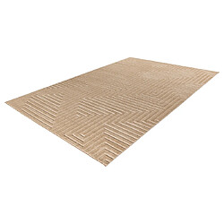 Acheter Lisa Design Rio - tapis rectangulaire motif graphique - intérieur et extérieur - beige