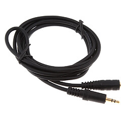 3.5mm Aux Extension Audio mâle à un câble de casque féminin 1.8meter