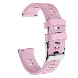 Avis Wewoo Bracelet pour montre connectée en silicone avec Smartwatch Garmin Forerunner 245 rose