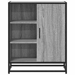 Avis vidaXL Buffet sonoma gris 62x35x76 cm bois d'ingénierie