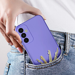 Avizar Coque pour Samsung Galaxy A14 4G et 5G Semi-rigide Soft-touch Fast Cover Violet pas cher