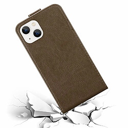 Cadorabo Coque iPhone 14 Etui en Marron pas cher