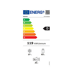 Réfrigérateur 1 porte intégrable à pantographe 110l - KU22LADD0 - SIEMENS