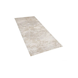 Beliani Tapis 60 x 180 cm beige BEYKOZ