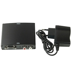 Acheter Wewoo Adaptateur VGA vers HDMI Full noir HD 1080P, version HDMI Standard 1.3