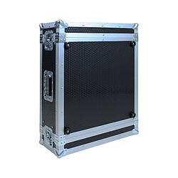 Kimex Flight case rack 19'', Capacité 6U, Double porte