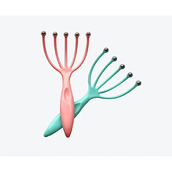 H02 2PCS Head Head Head Head Massager Acupuncture Point Massager 5 Housses de griffes Massager 3D Thumb Thumples Simulation Massager