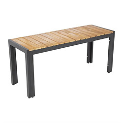 Avis Banc en Acier & Bois d'Acacia - 1000 mm - Lot de 2 - Bolero