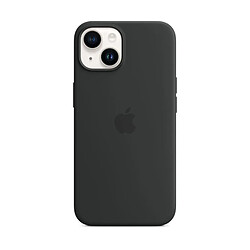 Coque en silicone avec MagSafe pour Apple iPhone 14 Minuit