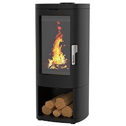 Poêle à bois fonte 11.5kw noir - FR9016200B - SUPRA