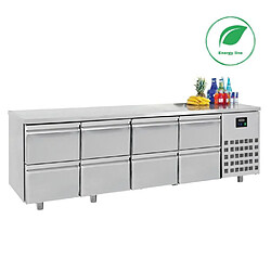 Table Réfrigérée Positive 8 Tiroirs Gamme 700 - Energy Line - Combisteel