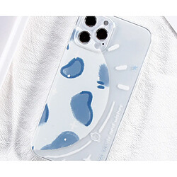 C03 Couverture arrière Choix de téléphone mobile Shell Transparent Soft Soft motif Moon Couverture de protection anti-chute pour iPhone 12 Case