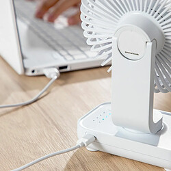 Ventilateur de Bureau Rechargeable Fanrec InnovaGoods Ø5,4'' 3600 mAh / 13,3 W pas cher