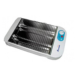 Totalcadeau Grille-pain 600W blanc - Toast rapide pas cher Grille-pain 600W blanc - Toast rapide