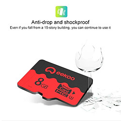 Wewoo Carte Micro SD mémoire 8 Go CLASS 10 TF (Micro SD), version universelle