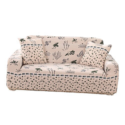 canapé lavable pour sièges couvre couvre couverture 145-185cm beige floral pas cher