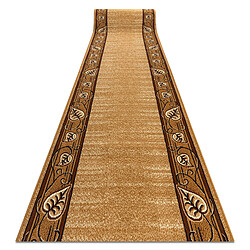 RUGSX TAPIS DE COULOIR BCF FELIKS vieil or 140 cm 140x270 cm