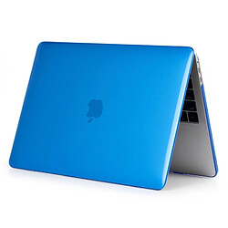 Avis Wewoo Housse Sacoche Etui de protection pour ordinateur portable Crystal Style pour MacBook Pro 15,4 pouces A1990 (2018) (bleu foncé)