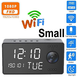 Totalcadeau Réveil camera espion Full HD 1080P Wifi P2P vision nocturne