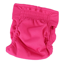 femelle chien chiot pantalons chienne saison menstruel couche-culotte hygiénique rose rouge m