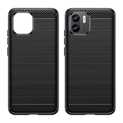 Acheter Htdmobiles Coque pour Xiaomi Redmi A1 / A1 Plus - housse etui silicone gel carbone + film ecran - NOIR