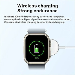 49Mm Ultra 8 Smart Watch Bluetooth Call 2.02-Inch Screen Wireless Charging Fitness Montres Noir