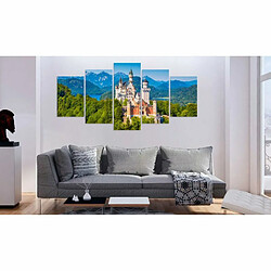 Paris Prix Tableau Imprimé Neuschwanstein Castle 100 x 200 cm