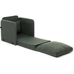 Acheter Hanah Home Fauteuil convertible en tissu Saga vert.