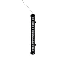 Faro Barcelona Applique Murale Extérieure Encastrable 60cm Noir 2700K IP65