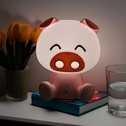 Lampe de bureau Alexandra House Living Rose Plastique 20 x 31 x 17 cm Cochon