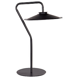 Beliani Lampe de table LED métal noir GALETTI