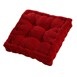 Home Car Sofa Bureau Carré Siège Coussin Coussin Pad P Rouge