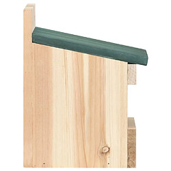 Avis vidaXL Nichoirs 4 pcs 12x16x20 cm Bois de sapin