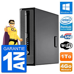 PC HP ProDesk 400 G1 SFF Intel G3220 RAM 4Go Disque Dur 1To Windows 10 Wifi - Occasion