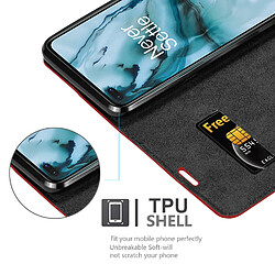 Cadorabo Coque OnePlus Nord Etui en Rouge pas cher