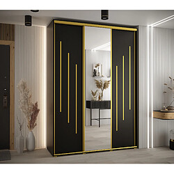 Abiks Meble Armoire DAVOS 9 À Portes Coulissantes 235,2/170/60 3 Portes