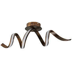 Acheter Searchlight Plafonnier Ribbon - Marron et acrylique