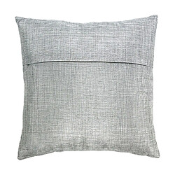 Thedecofactory LINX - Coussin effet chiné métallisé gris 40x40