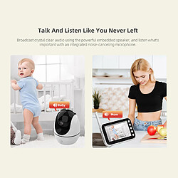 Acheter Universal Moniteur pour bébés 4.5 sur écran à cristaux liquides moniteur haute définition avec caméra électronique machine de santé radio vidéo surveillance de la température bébé pleurant