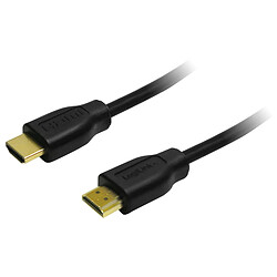 LogiLink Câble HDMI, A-mâle - A-mâle, 0,5 m ()