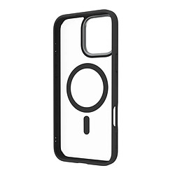 Avis Muvit Coque de Protection pour iPhone 16 Pro Max Renforcée 2M MagSafe Noir transparent