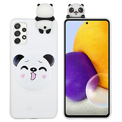 Coque en TPU antichoc, anti-rayures, motif mini poupée Panda souriant pour votre Samsung Galaxy A33 5G