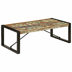 Maison Chic Table basse,Table Console Table d'appoint, Table pour salon 120x60x40 cm Bois de récupération solide -MN74749