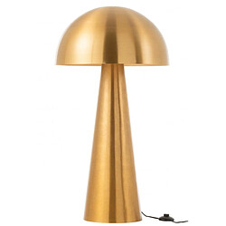 Dansmamaison Lampe Champignon Metal Mat Or Extra Large